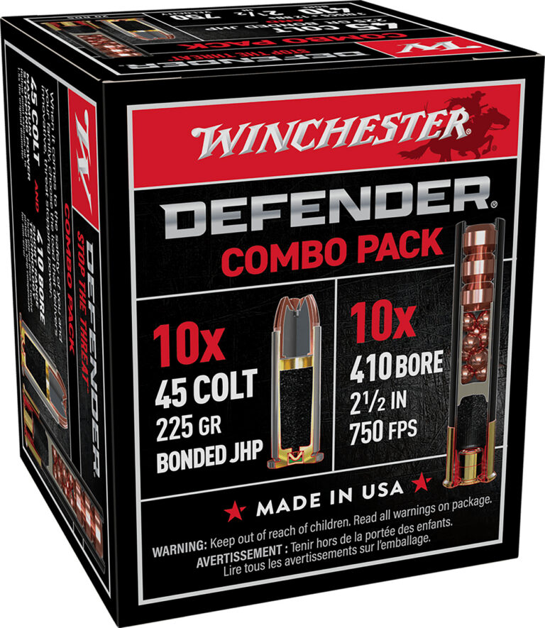 Winchester Ammo S41045PD Defender 410/45 Colt (LC) 2.5" 1/2 oz 3 Defense Discs/
