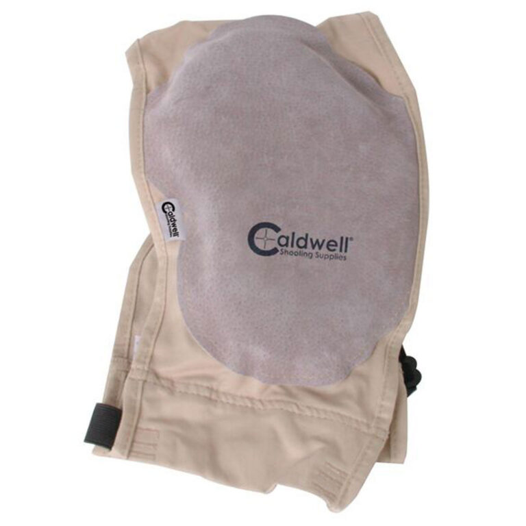 Caldwell 330110 Recoil Shield Super Mag Plus Tan Cloth w/Leather Pad