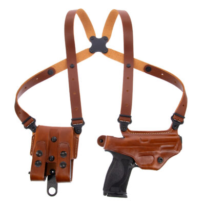 MIAMI CLASSIC SHOULDER HOLSTERS MIAMI CLASSIC 1911 5”-TAN-RIGHT HAND
