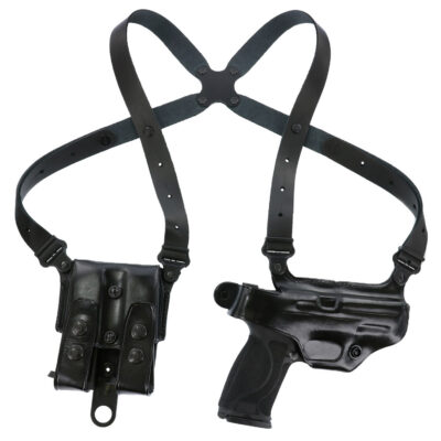 Galco MC248B Miami Classic Shoulder System Size Fits Chest Up To 56″ Leather For Sig P220/P226/Browning BDA Right Hand *Worn