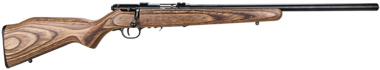 Savage 96734 93R17 BV 17 HMR 5+1 21" Natural Brown Matte Blued Right Hand