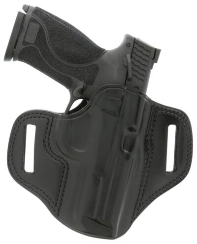 Galco CM224B Combat Master  Black Leather Belt Fits Glock 17,22,31 Right Hand