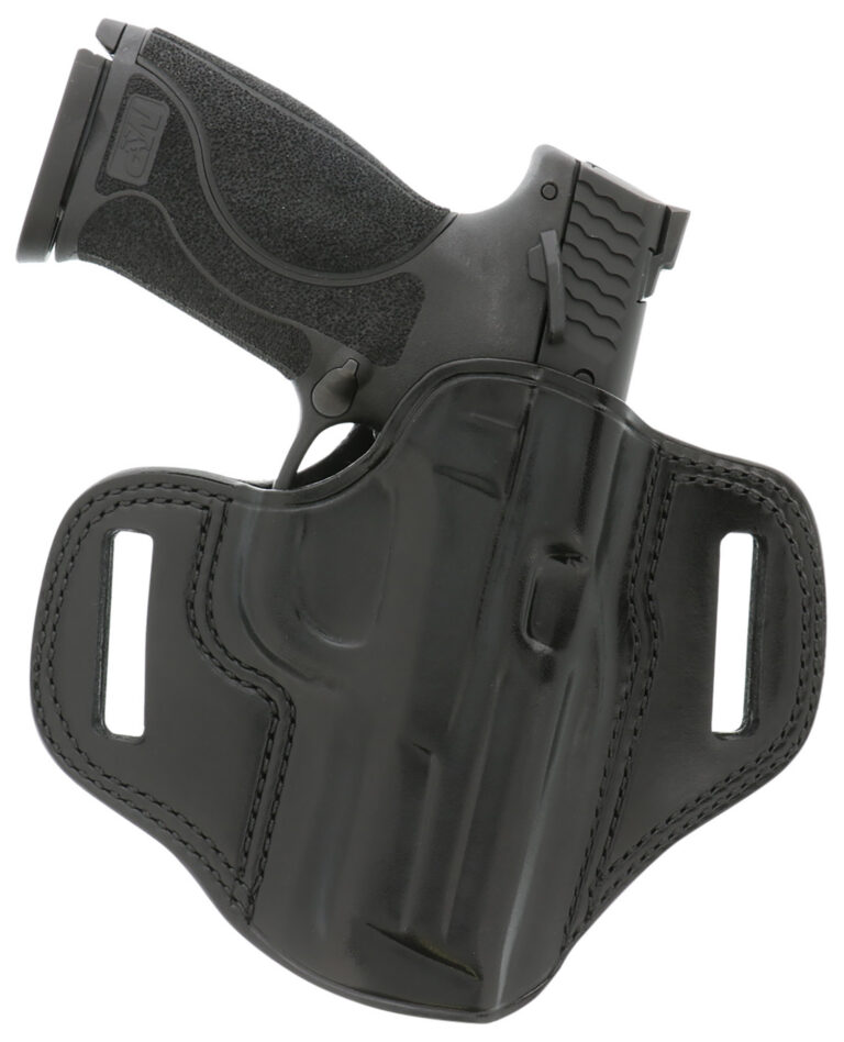 Galco CM224B Combat Master Black Leather Belt Fits Glock 17,22,31 Right Hand