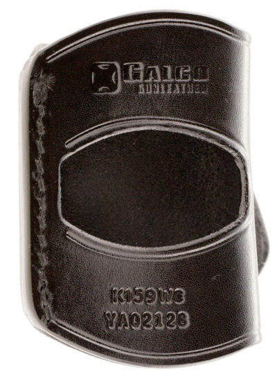 Galco YAQ212B Yaqui  Black Leather Belt 1911 5″ Right Hand