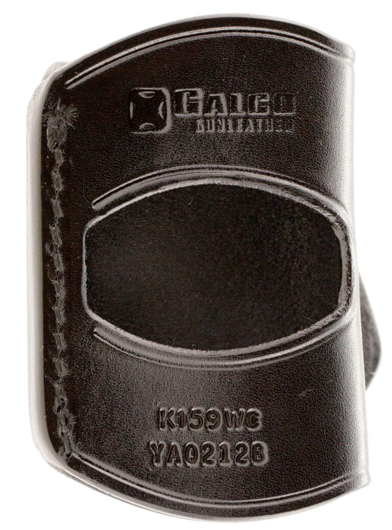 Galco YAQ212B Yaqui Black Leather Belt 1911 5" Right Hand