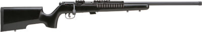 Savage Arms 25752 Mark II TRR-SR Full Size 22 LR 5+1 22″ Matte Black Heavy Fluted Barrel, Matte Black Picatinny Rail Carbon Steel Receiver, Matte Black Tactical Wood Stock, Right Hand