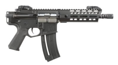 Hammerli Tac R1 C Pistol 22LR 9″ Flash Hider 20Rd