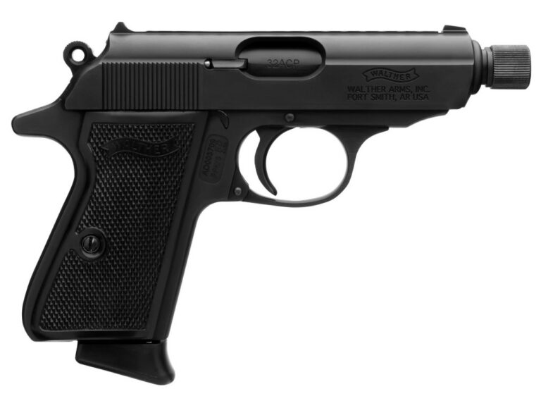 PPK SD .32 ACP 3.3" TB Black 2-6rd