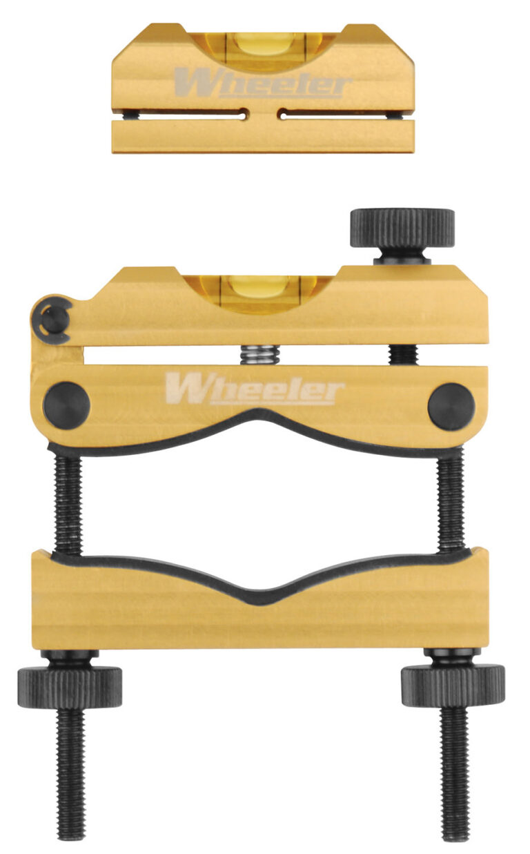 Wheeler 119050 Pro Reticle Leveling System Black/Yellow Aluminum Universal