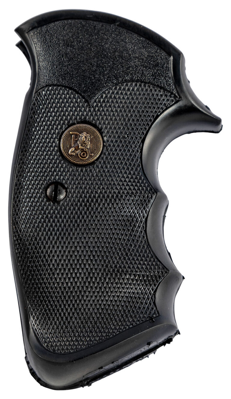 Pachmayr 03265 Gripper Professional Pistol Grip S&W K/L Frame Square Butt Black