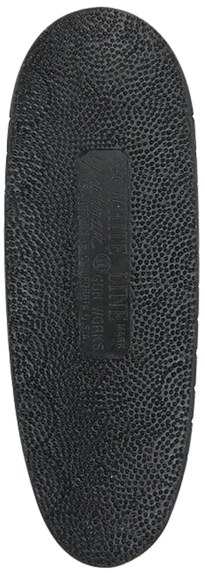 F325 DELUXE WHITE LINE FIELD RECOIL PAD 1.1” MEDIUM BLACK STIPPLE FACE