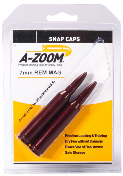 AMMO SNAP CAP DUMMY ROUNDS 7MM REMINGTON MAGNUM SNAP CAPS 2/PACK
