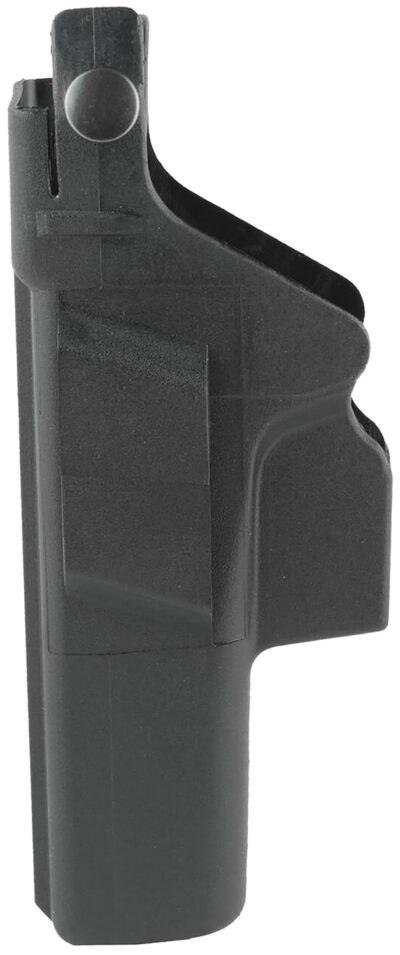 Glock HO17045 Duty  Holster OWB Black Polymer w/Thumb Break Retention Strap, For Use w/Glock 17 Gen3,4&5/22 Gen 3&4 Only/31 Gen3&4, Fits 1.77″ (45mm) Belt, Right Hand