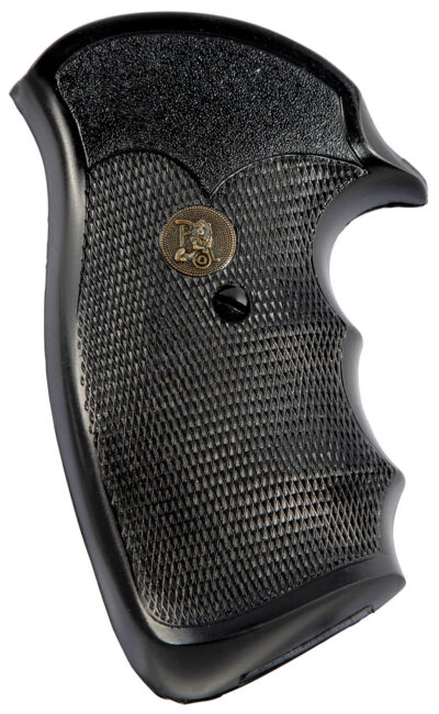 Pachmayr 03175 Gripper Pistol Grip Ruger Security Six Black Rubber