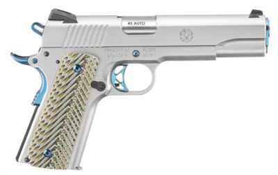 SR1911 Full Sz 45 ACP 5″ SS/Cobalt Bl, 7/8rd TALO