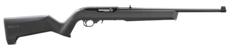dRUGER 10/22 MOE X22 STOCK 18.5"BBL NON THREADED BLACK/BLUED 1-10RD MAG