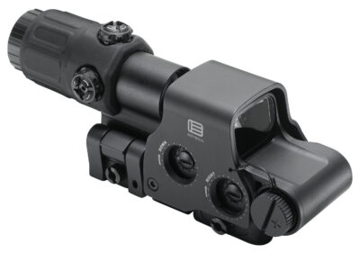 Eotech HHSII HHS II EXPS & G33 Magnifier Matte Black 1x/3x 1.20″ x 0.85″ 1 MOA Red Dot/68 MOA Ring