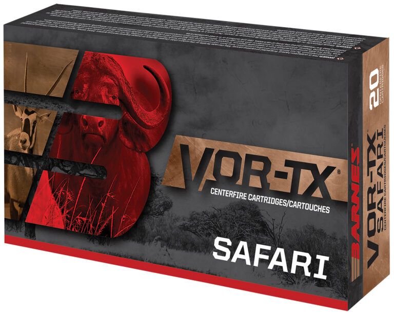 Barnes Bullets 22030 VOR-TX Safari 470 Nitro Express 500 gr TSX Flat Base 20 Bx