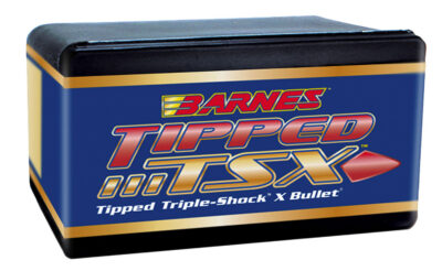 BARNES TIPPED TRIPLE-SHOCK X 30 CALIBER (0.308”) BULLETS TSX 30 CALIBER (0.308”) TIPPED BT 165GR 50/BOX