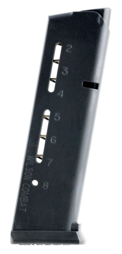 ELITE TACTCAL 1911 45 ACP HANDGUN MAGAZINE WITH POLYMER BASE GOVT .45 ACP 8-RD, BLACK, POLYMER BASE