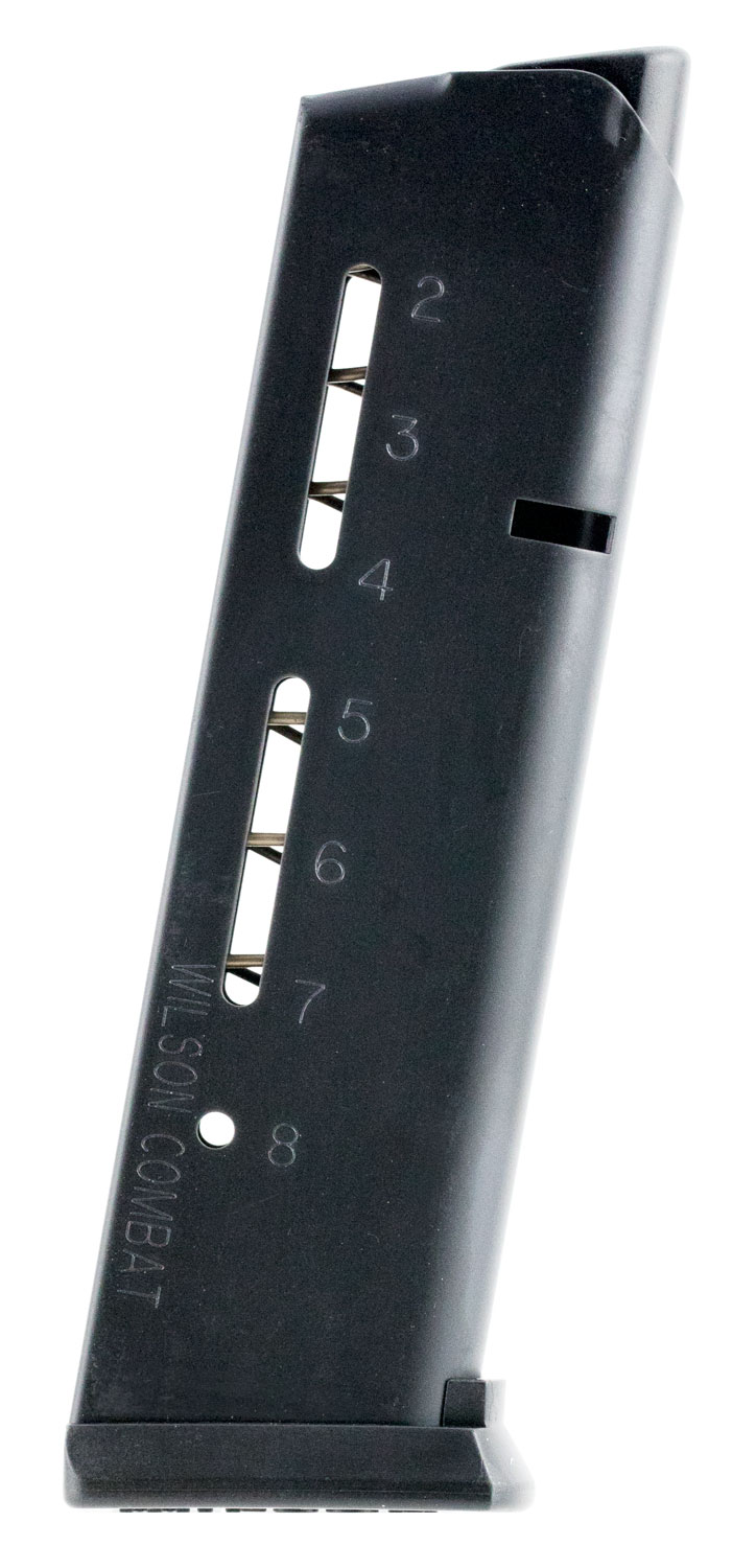 ELITE TACTCAL 1911 45 ACP HANDGUN MAGAZINE WITH POLYMER BASE GOVT .45 ACP 8-RD, BLACK, POLYMER BASE