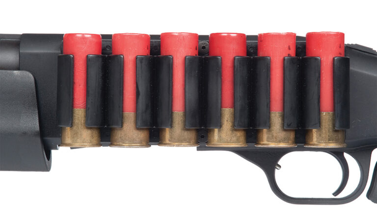 TacStar 1081158 SideSaddle  Mossberg 930/935 12 Gauge 6rds Black Polymer w/Aluminum Mounting Plate