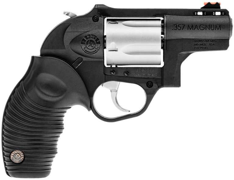 Taurus 2605029PLY 605 Poly Protector 38 Special +P or 357 Mag 5 Shot 2" Black Finish Barrel, Matte Stainless Finish Cylinder, Black Finish Polymer Frame & Black Ridged Rubber Grip