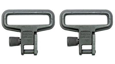 GrovTec US Inc GTSW05 Mil-Force  Swivel Set Rifle 1.25″ Black Zinc Phosphate Steel