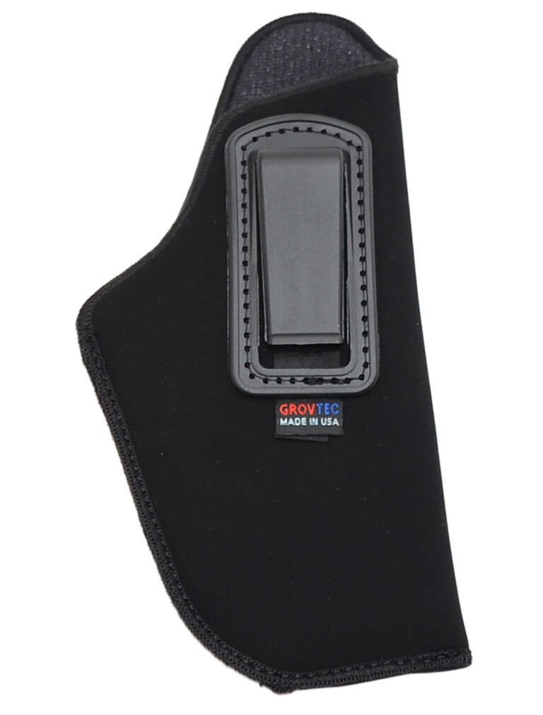 Grovtec US Inc GTHL14115R Inside The Pants  3.75-4.5" Lg Auto Lami Suede Black