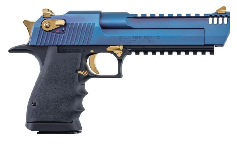Desert Eagle L6 .357 Mag 6" Blk/Blue PicRail 9rd