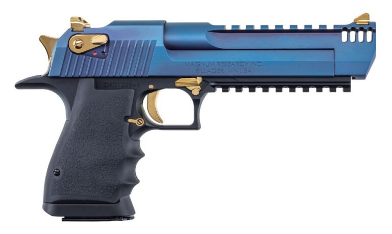 Desert Eagle L6 .44 Mag 6" Blk/Blue PicRail 8-rd