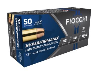 Fiocchi 32XTP Extrema  32 ACP 60 gr Jacketed Hollow Point (JHP) 50 Bx/ 10 Cs