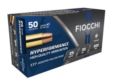 Fiocchi 25XTP Extrema  25 ACP 35 gr Jacketed Hollow Point (JHP) 50 Bx/ 10 Cs
