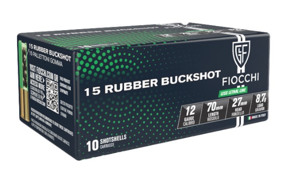Fiocchi RUBBER BUCK 12GA 2 3/4" 790 FPS 10/RD