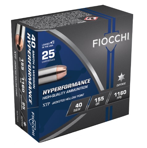Fiocchi 40XTP25 Extrema 40 S&W 155 gr XTP Hollow Point 25 Bx/ 20 Cs