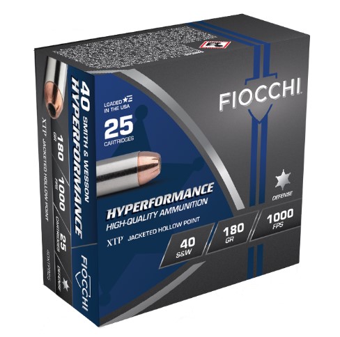 Fiocchi 40XTPB25 Extrema 40 S&W 180 gr XTP Hollow Point 25 Bx/ 20 Cs