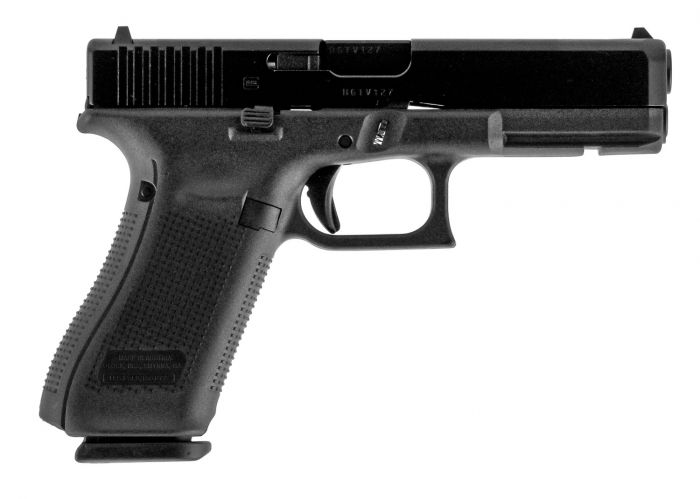 Glock PR17555 G17 Gen5 Rebuilt 9mm Luger 4.49" 17+1 FS Black nDLC Interchangeabl