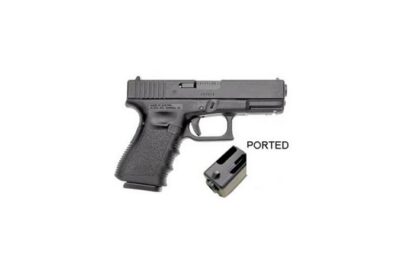 Glock PI1959201 G19C Gen3 *CA Compliant Compensated Compact 9mm Luger 10+1 4.02″ Black Steel Barrel, Matte Black Serrated Slide, Black Polymer Frame w/Accessory Rail, Black Finger Grooved Polymer Grip