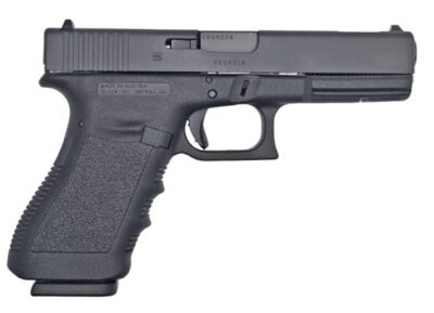 Glock 21C .45 ACP Compensated Fixed Sights – 10+1 Rounds, 4.60″ Barrel, Polymer Grips, Blue/Black, 3-Dot Sights