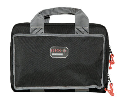 Quad Pistol Range Bag w/mag storage & dump cups Black