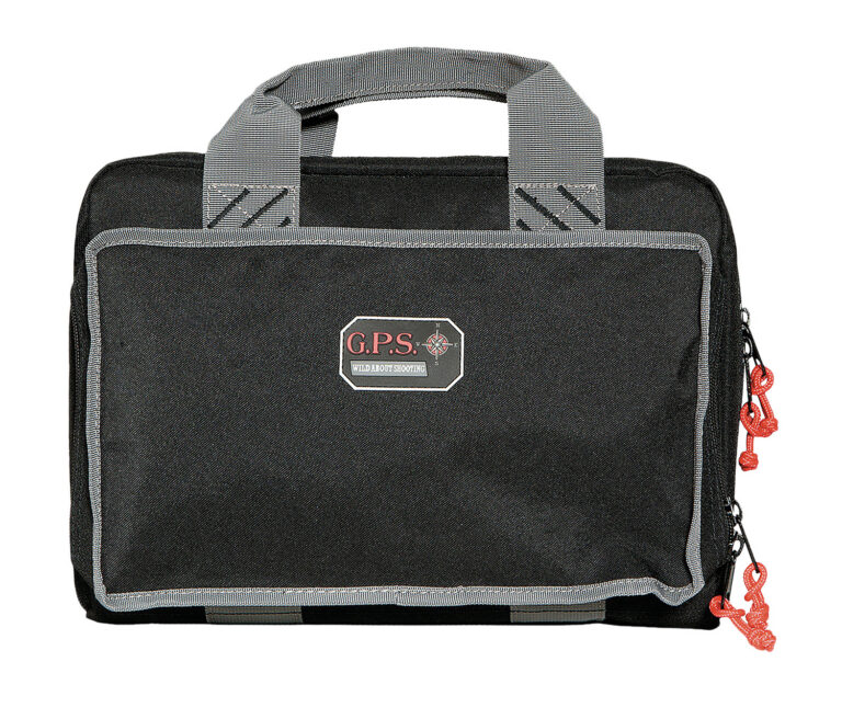 Quad Pistol Range Bag w/mag storage & dump cups Black