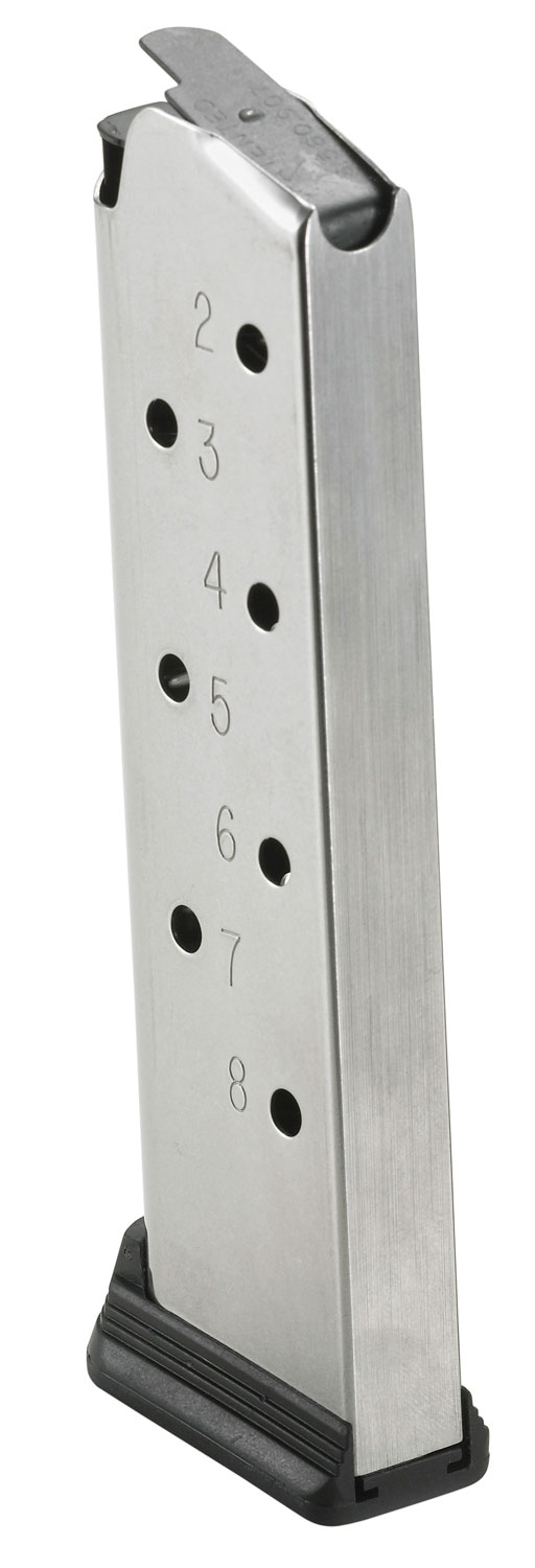 RUG MAG SR1911 45ACP 8RD SS REMOVEABLE FLOORPLATE