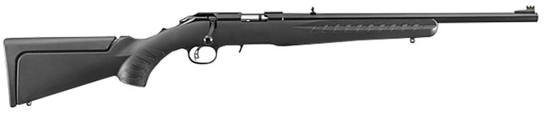 RUGER AMERICAN 17HMR RIMFIRE 18" BRL Satin BLUE COMPACT