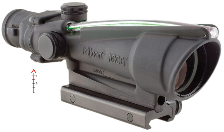 Trijicon 100144 ACOG 3.5x35 3.5x 35mm Obj 28.9 ft @ 100 yds FOV Black Matte Fini