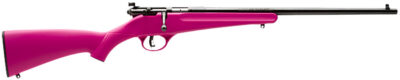 SAVAGE MODEL RASCAL COMPACT 22LR 16-1/8″ PINK