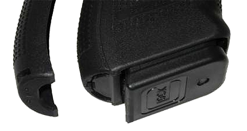 Pearce Grip PGG4MF Grip Frame Insert Compatible w/Glock Gen4 & Gen5 17/18/19/22/23/24/31/32/34/35/37/38/44/45, Black Polymer