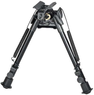 Champion Targets 40635 Pivot Bipod 6-9″ W/Cant & Traverse Black Metal