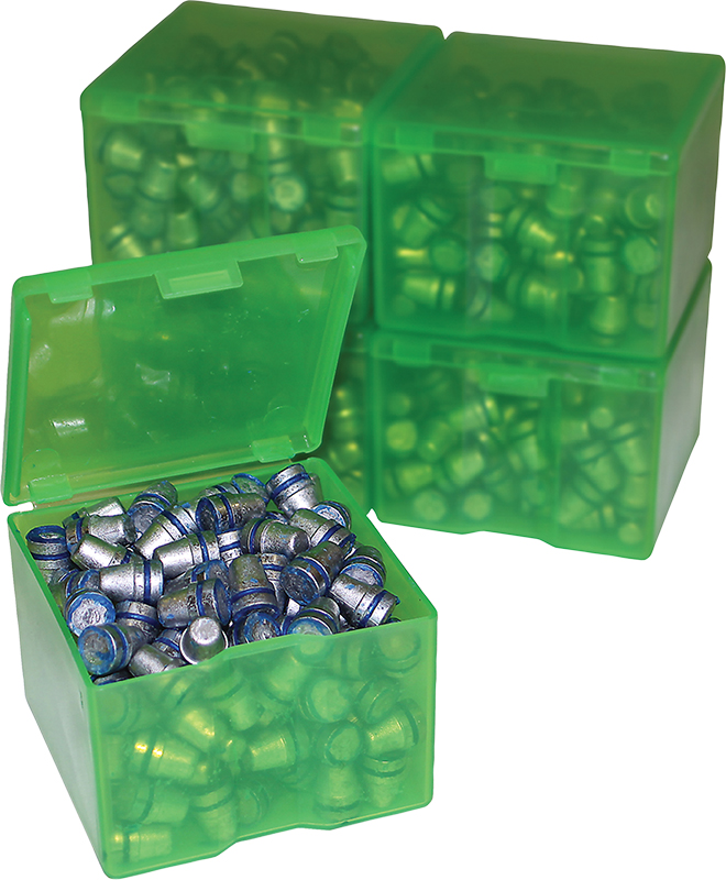 MTM Case-Gard CAST116 Cast Bullet Multi-Caliber Handgun Green Polypropylene 200 9mm bullets