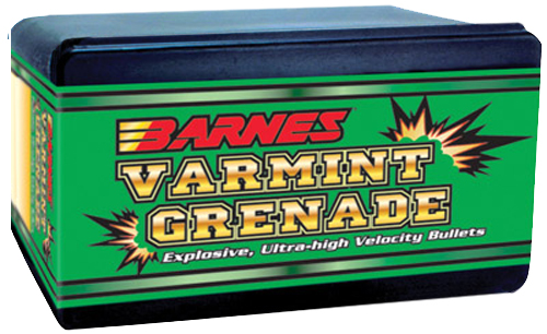 VARMINT GRENADE 22 CALIBER (0.224'') FLAT BASE BULLETS VARMINT GRENADE 22 CALIBER (0.224'') FB 30GR 100/BOX