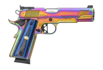 Chiappa 1911 Empire 45ACP 5In 8Rd Nebula Bl Lam Grip Trgt Rear Sight
